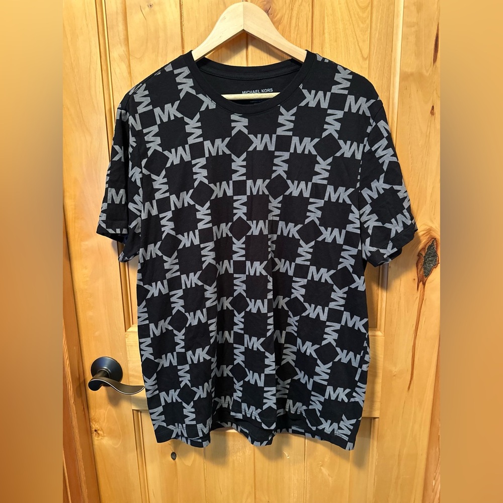 Michael Kors Cross Pattern T-Shirt (XL)